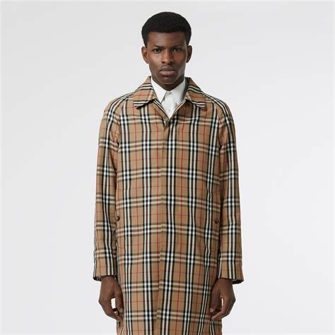 burberry vintage check car coat|burberry trench coats for men.